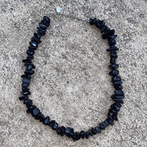 Black Stone Necklace